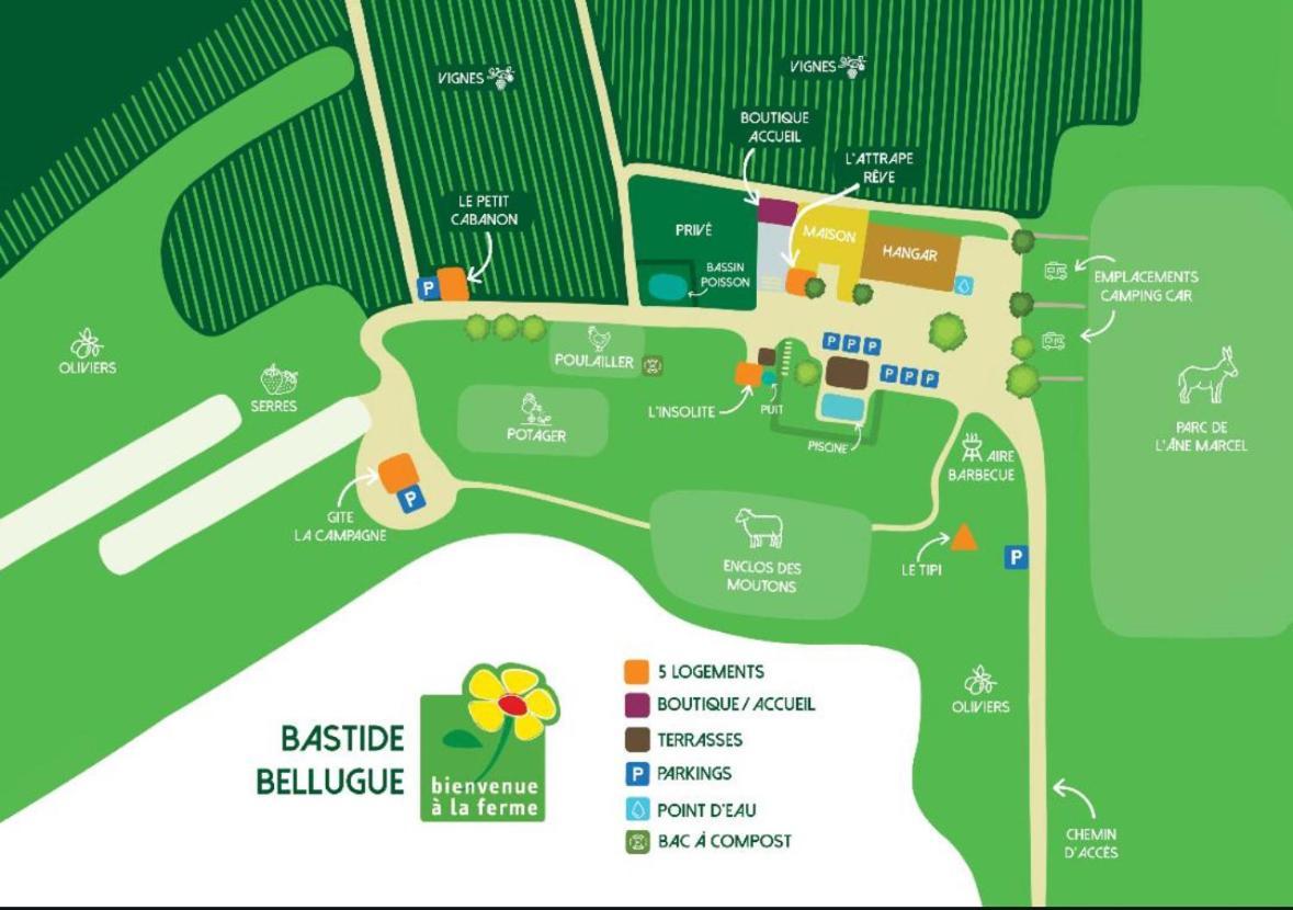 Bastide Bellugue Maison D'Hotes Reseau Bienvenue A La Ferme A 3 Minutes De Lourmarin カドネ エクステリア 写真